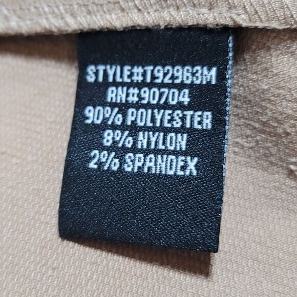 LINEAR Leopard Print Metallic Gold Crop Sleeve Open Front Stylish Jacket - Picture 8 of 8